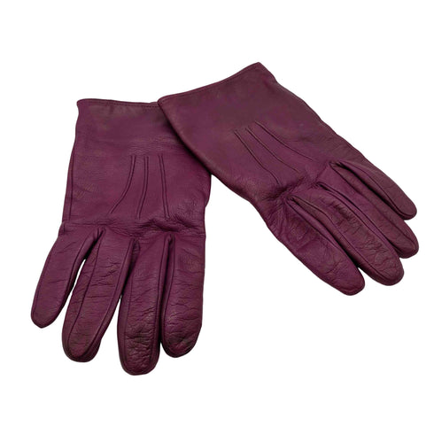 Merola メローラ MADE IN ITALY イタリア製 本革 内側 絹 シルク 100% レザー グローブ 手袋 メンズ