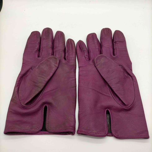 Merola メローラ MADE IN ITALY イタリア製 本革 内側 絹 シルク 100% レザー グローブ 手袋 メンズ