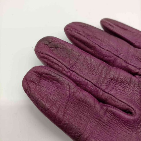 Merola メローラ MADE IN ITALY イタリア製 本革 内側 絹 シルク 100% レザー グローブ 手袋 メンズ