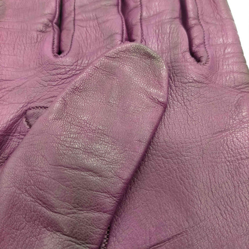 Merola メローラ MADE IN ITALY イタリア製 本革 内側 絹 シルク 100% レザー グローブ 手袋 メンズ