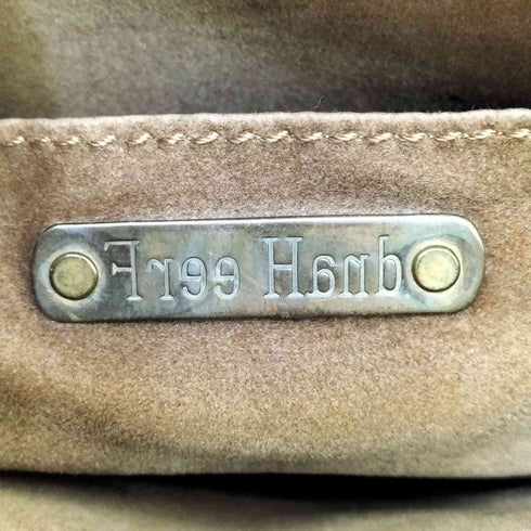 FREE HAND レザー ハンドバッグ レディース