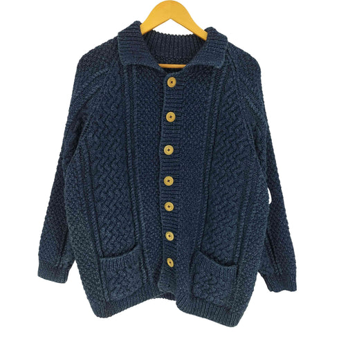 3A ケーブルニット カーディガン メンズ