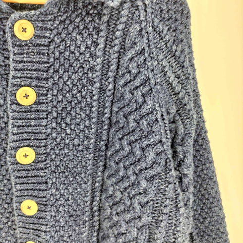 3A ケーブルニット カーディガン メンズ