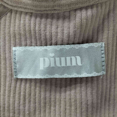 PIUM レース チョーカーベルトカットソー レディース FREE
