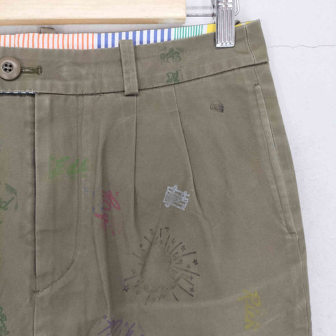 les Briqu’a braque ペイント ミリタリースカート レディース
