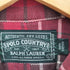 ポロカントリーラルフローレン POLO COUNTRY RALPH LAUREN 80-90s L/S チェック柄 オーバー ネルシャツ メンズ import:L