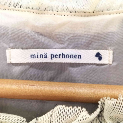 ミナペルホネン mina perhonen ミモレ プリーツノースリーブ レディース JPN:38