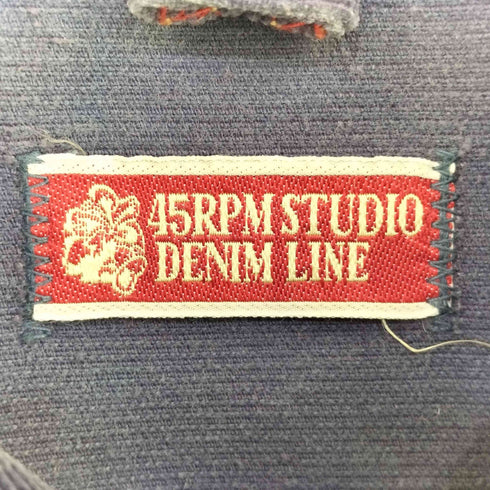 フォーティファイブアールピーエム 45rpm DENIM LINE 細畝 コーデュロイ ジャケット レディース