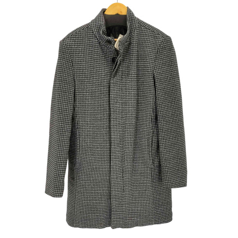 ザラ ZARA 裏地キルティングハイネックコート メンズ import:M