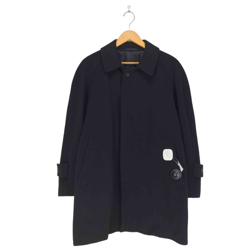 TODHOUSE REYNARD cashmere カシミヤ混比翼ステンカラーハーフコート メンズ S