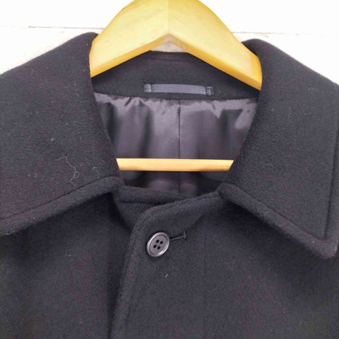 TODHOUSE REYNARD cashmere カシミヤ混比翼ステンカラーハーフコート メンズ S