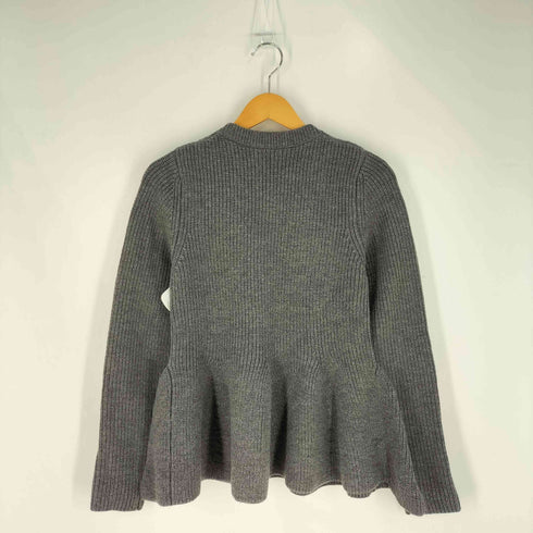 ミラオーウェン Mila Owen Aラインシルエット構築フレアニットプルオーバー レディース JPN:0