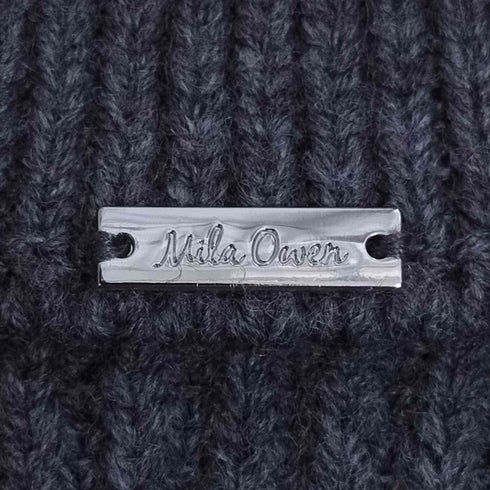 ミラオーウェン Mila Owen Aラインシルエット構築フレアニットプルオーバー レディース JPN:0