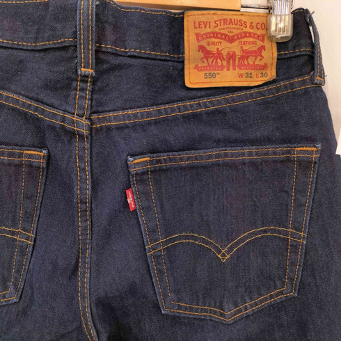 リーバイス Levis 550 ボタン裏4582刻印 ジッパーフライルーズテーパード デニム パンツ メンズ W31 L30