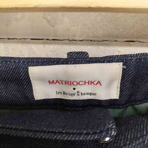 matriochka デニムスカート レディース