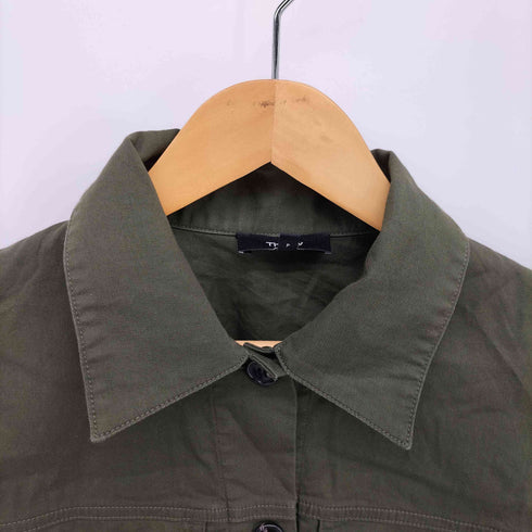 セオリー theory 24SS Theory Patton PD Crop Trucker JKT クロップ トラッカード ジャケット レディース import:S
