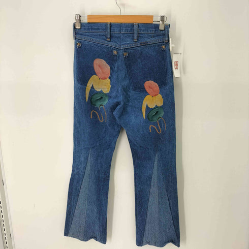 ナナナナサーカ 77circa mayumi yamase ペイント デニムパンツ レディース