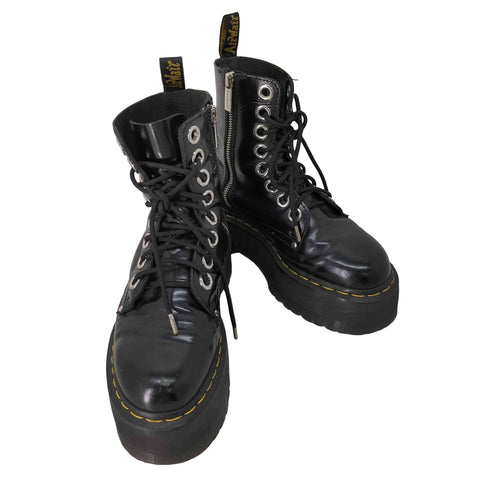 ドクターマーチン Dr.Martens AW006 JADON 8ホールブーツ サイドジップ レディース EUR:38