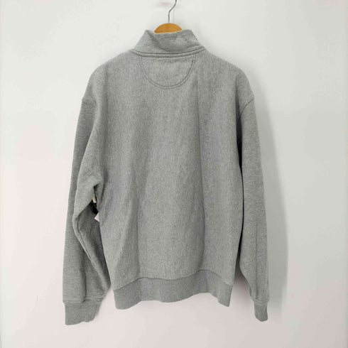 ステューシー Stussy Stock Logo Mock Neck Sweat ハーフジップ メンズ import:L