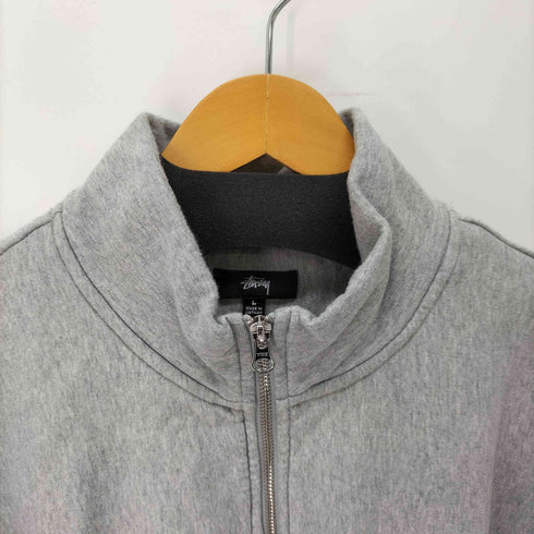 ステューシー Stussy Stock Logo Mock Neck Sweat ハーフジップ メンズ import:L