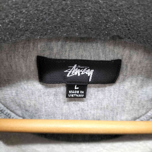 ステューシー Stussy Stock Logo Mock Neck Sweat ハーフジップ メンズ import:L