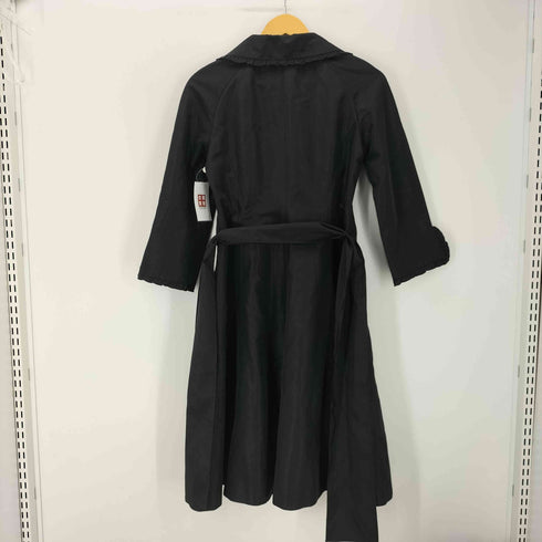 エムズグレイシー Ms GRACY フリル ベルデッド トレンチ コート レディース 40