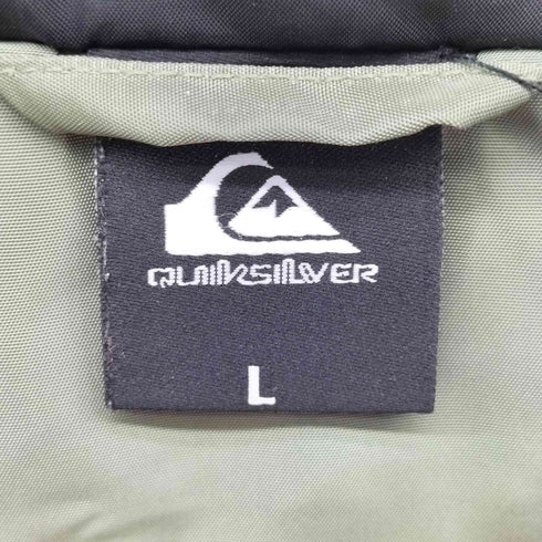 クイックシルバー Quiksilver ロゴパッチ パテッド ジャケット メンズ import:L