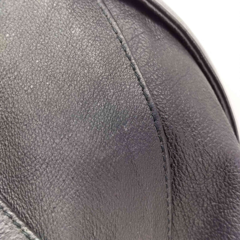 WILDA GENUINE LEATHER レザー トレンチ ロング コート メンズ XXL