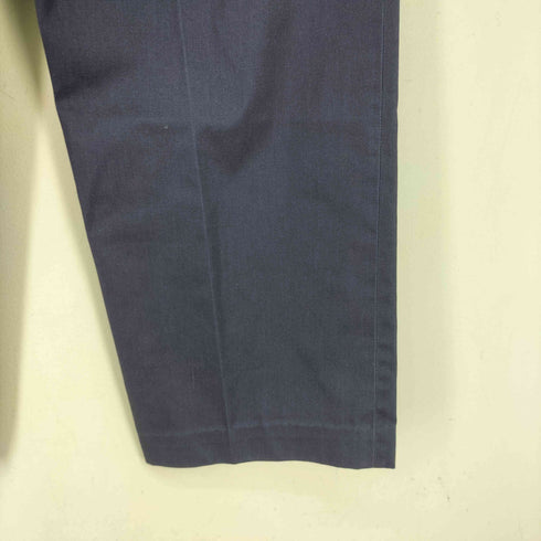 ユーエスネイビー U.S.NAVY 70-80S ノータックスラックスパンツ GENERALジップ メンズ