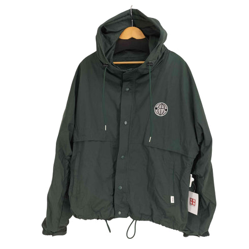 ペルーシュ Perushu ロゴパッチ ナイロン マウンテンパーカ メンズ JPN:M