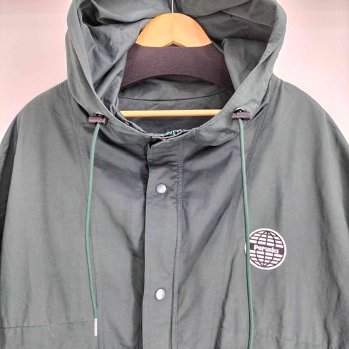 ペルーシュ Perushu ロゴパッチ ナイロン マウンテンパーカ メンズ JPN:M