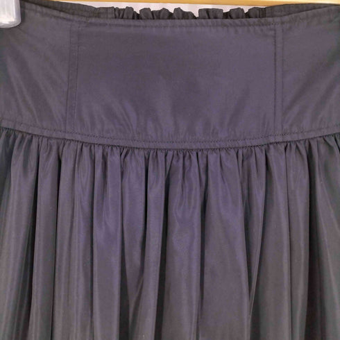 ファーファー furfur アシンメトリーヘムタフタスカート レディース ONE SIZE