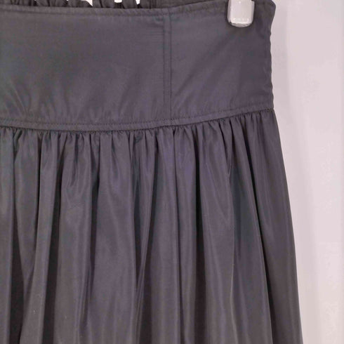 ファーファー furfur アシンメトリーヘムタフタスカート レディース ONE SIZE