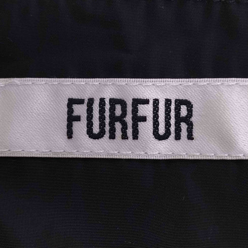 ファーファー furfur アシンメトリーヘムタフタスカート レディース ONE SIZE