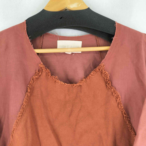 LUISA ET LA LUNA インサイドアウト コットン カットソー レディース import:XS
