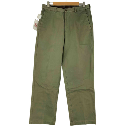 ハガークロージング HAGGAR ノータックチノパンツ メンズ 34/30