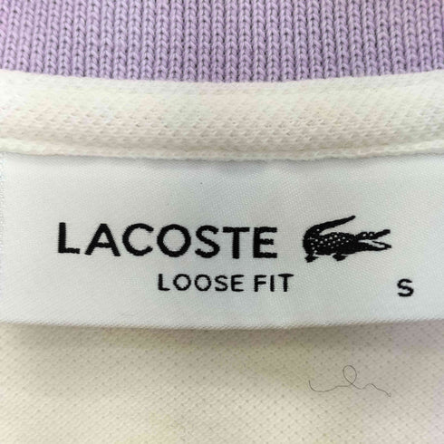 ラコステ LACOSTE Polo Shirt バイカラー 4B 半袖 ポロシャツ レディース import:S