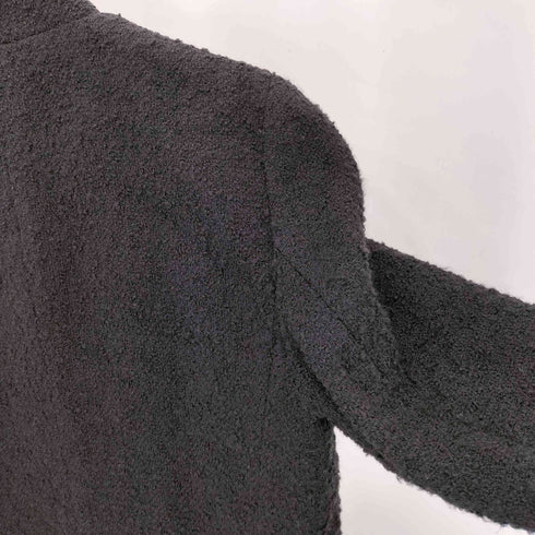 ユニクロ UNIQLO CARINE ROITFELD ノーカラー ソフトウールジャケット レディース import:M