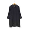 Custom pure cashmere カシミヤ100比翼ステンカラーコート メンズ A99