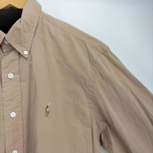 ラルフローレン RALPH LAUREN 90S CLASSIC FIT コットン ポニー刺繍 B.D L/S シャツ メンズ import:M