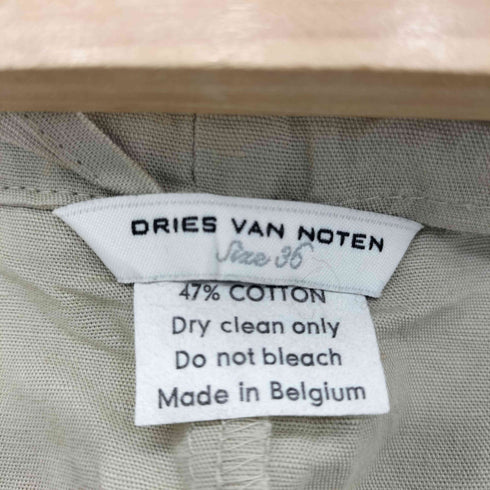 ドリスヴァンノッテン DRIES VAN NOTEN ライカ期 リネンコットン フレア スカート レディース