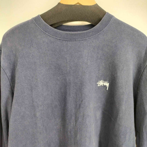 ステューシー Stussy ストックロゴ刺繍 L/S Tシャツ メンズ import:S