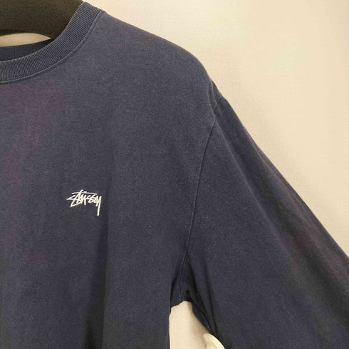 ステューシー Stussy ストックロゴ刺繍 L/S Tシャツ メンズ import:S