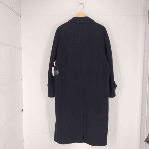 MONTEVISO cashmere カシミヤ混比翼ステンカラーコート メンズ L