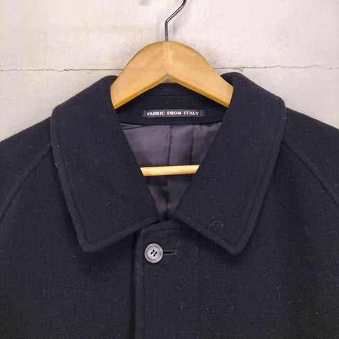 MONTEVISO cashmere カシミヤ混比翼ステンカラーコート メンズ L