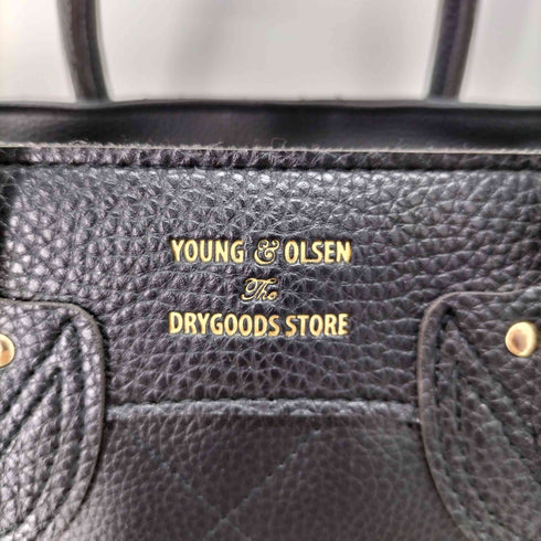 ヤングアンドオルセン YOUNG&OLSEN The DRYGOODS STORE レザー調 キルティング トートバッグ レディース