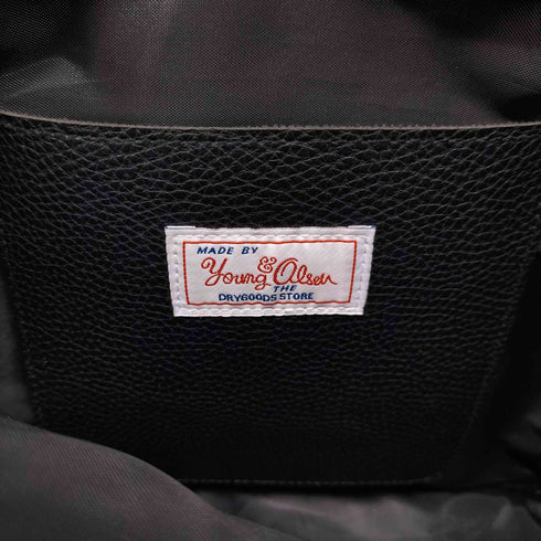 ヤングアンドオルセン YOUNG&OLSEN The DRYGOODS STORE レザー調 キルティング トートバッグ レディース