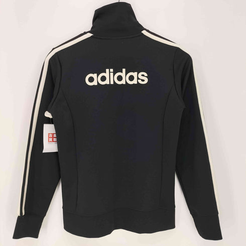 アディダス adidas 3ストライプ ベロアライン バックプリント トラックジャケット レディース JPN:L