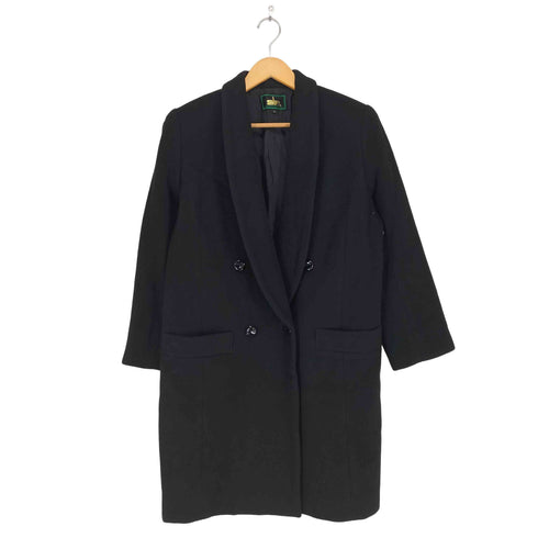 BRIN DILLE cashmere カシミヤ混1Bショールカラーコート レディース 9