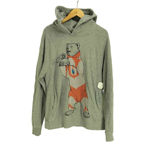 ゴースローキャラバン go slow caravan フロントプリント プルオーバーパーカー メンズ JPN:3